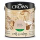image 1 of Crown Walls & Ceilings Silk 2.5L Toasted Almond