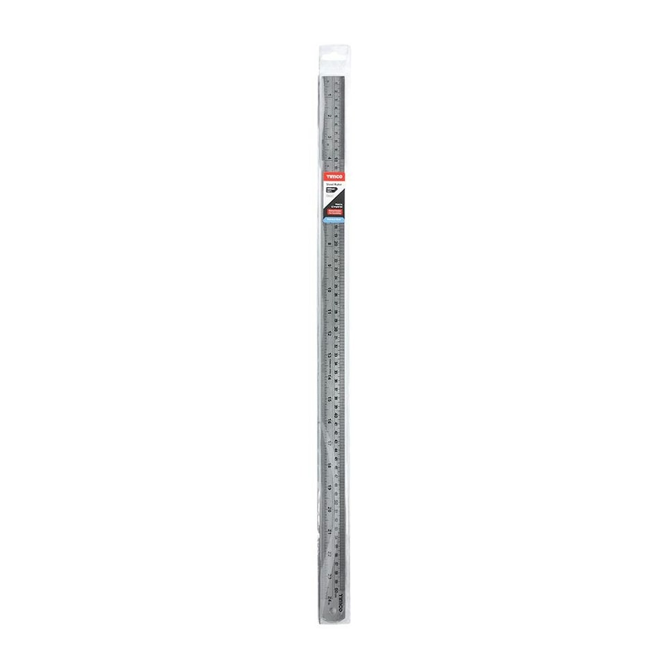 image 1 of Timco - Steel Ruler (Size 600mm - 1 Each)