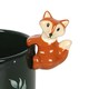 image 3 of Something Different Forest Fox Plant Pot - Green - One Size