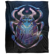 Blue Beetle Beetle Blanket - Multicoloured - One Size
