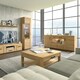 image 3 of Cortina Tall Glazed Display Cabinet (LH) in Grandson Oak