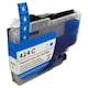 image 1 of Compatible Brother LC424C Cyan Ink Cartridge Blue