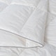 image 4 of Luxury 10.5 Tog Duck Feather And Down Duvet 100% Cotton Cover King White