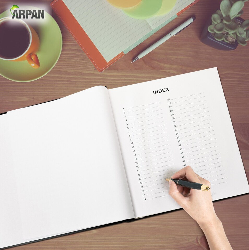 image 1 of ARPAN Extra-Large Self Adhesive Photo Album – 24 Sheets / 48 Sides – Leather Look Padded Cover Post Bound Scrapbook Memory Album for Photos, Keepsakes & Special Occasions