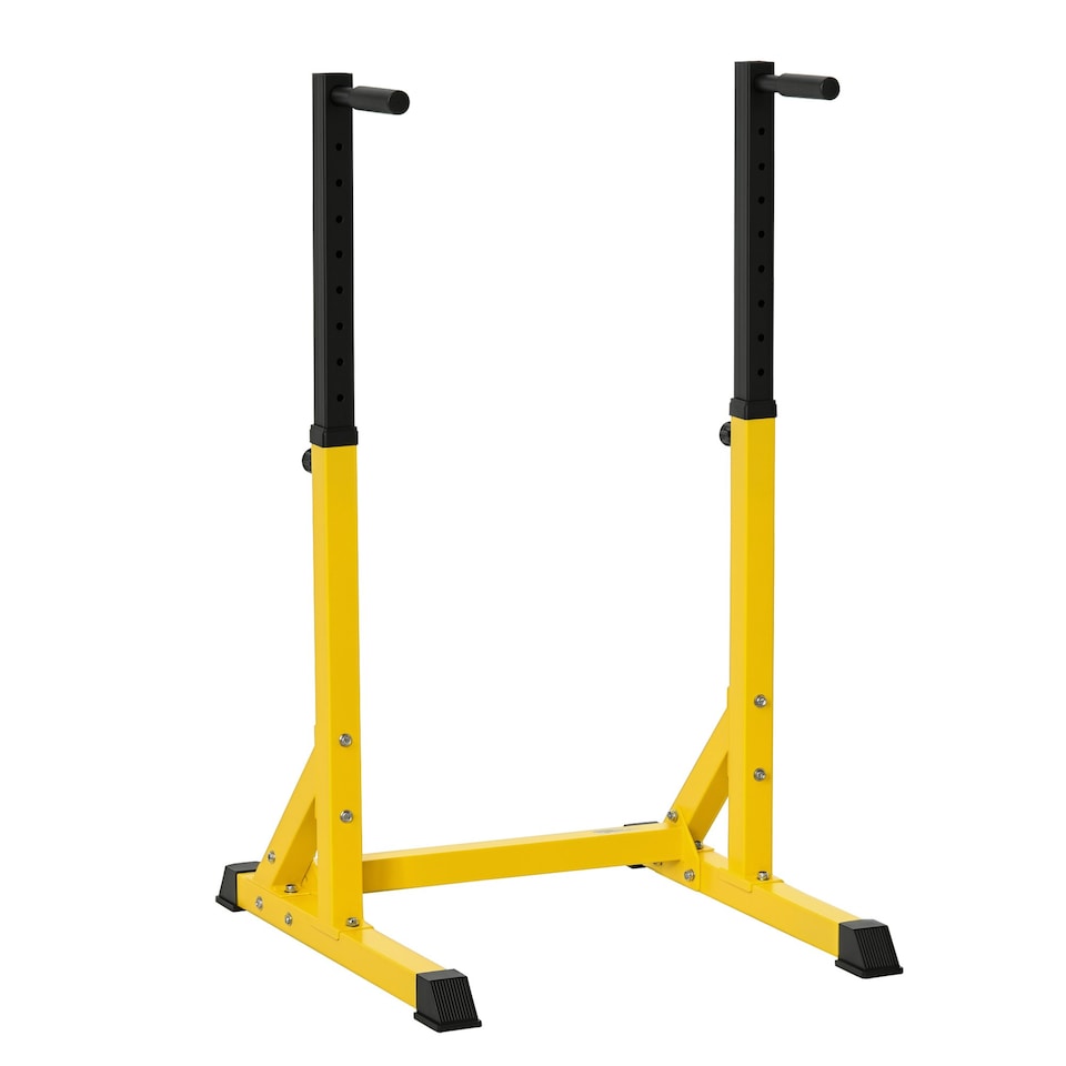 image 1 of HOMCOM Dip Station Chin Up Parallel Bars Pull Up Power Tower Home Gym Workout