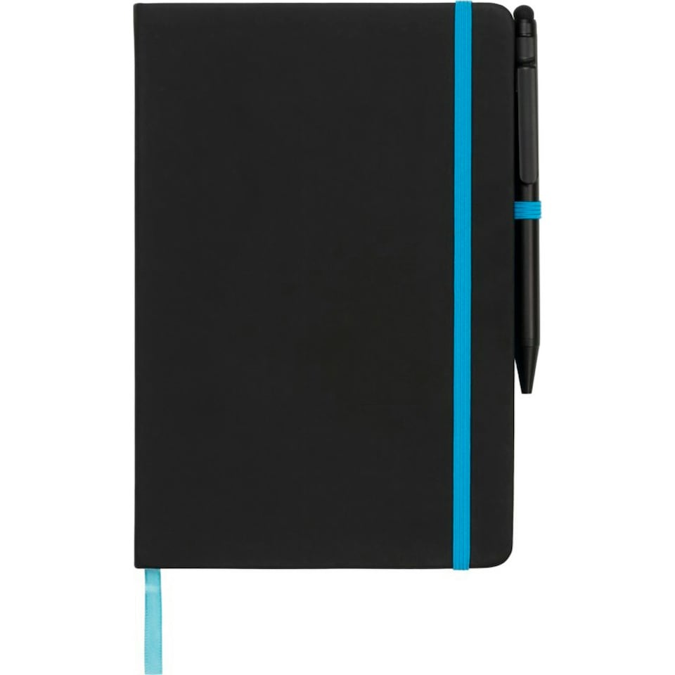 image 1 of Bullet Noir Edge Notebook - Black/Blue - Medium