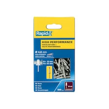 Rapid High Performance Rivets - Multi Colour - 4.8 x 25mm