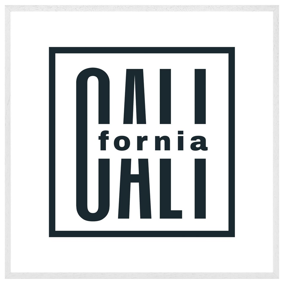image 1 of California (Picture Frame) White | XS