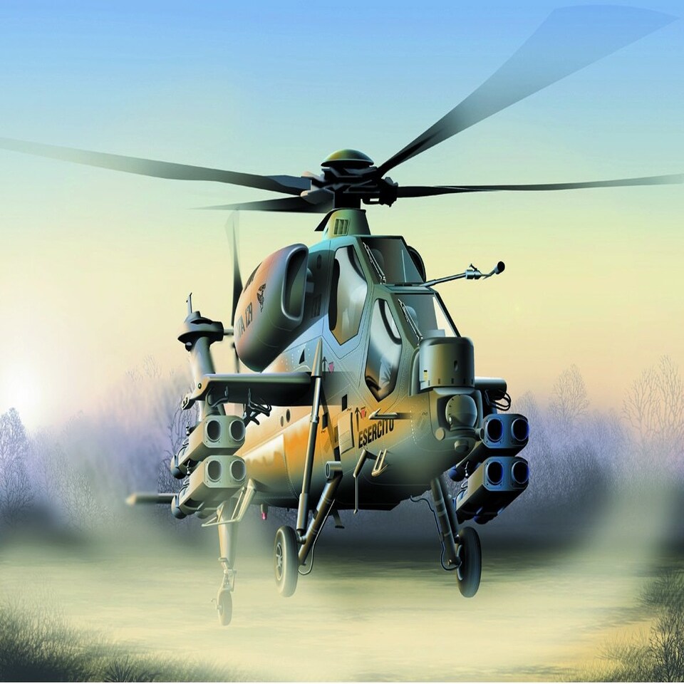A-129 MANGUSTA - AIRCRAFT 1:72 - Italeri 006