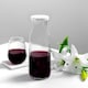 image 5 of Argon Tableware Brocca Glass Carafes with Silicone Lids - 1.2 Litre - Pack of 6