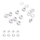 image 1 of 5mm Brass Eyelets with Washers for Arts & DIY Projects - 100 Pcs