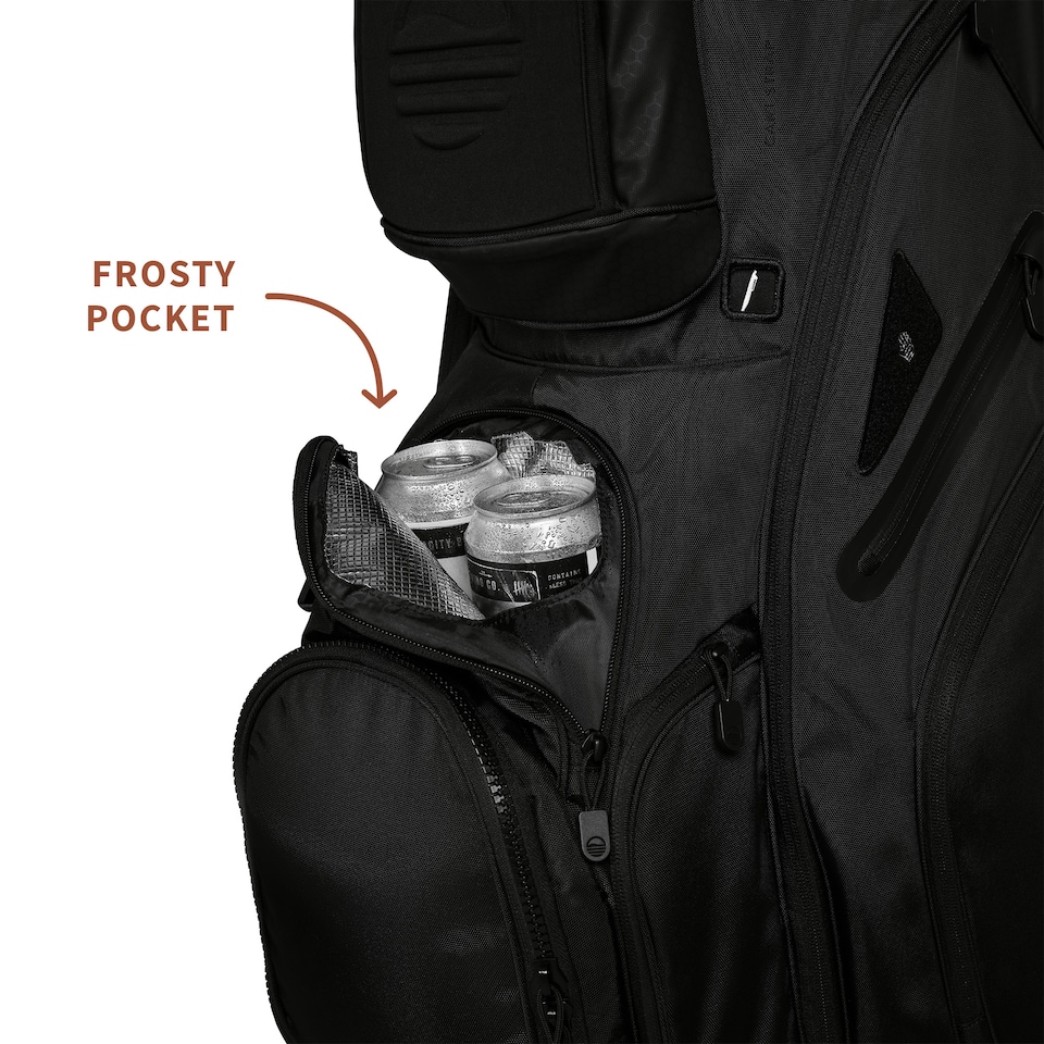 image 1 of Big Rig Golf Bag - Matte Black