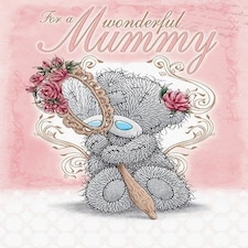 Me to You For A Wonderful Mummy Mother's Day Card Tatty Teddy Large Card