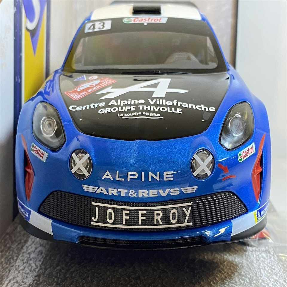 image 1 of Alpine A110 Rally Monte Carlo 2021 Guigou Coria 1:18 Solido 1801614