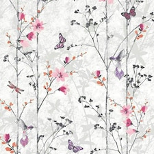 Novelties Eden Pink Wallpaper