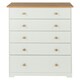 image 2 of Colorado, 5 Drawer Chest White