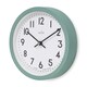 image 2 of Acctim Elstow Small Kitchen Wall Clock Quartz Retro Style 20cm Green | Meadow