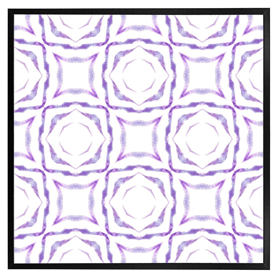 image 1 of Purple brilliant boho (Picture Frame) Brown | L