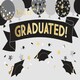 image 2 of Mortar Boards and Balloons Design You've Graduated! Pop Out 3D Congratulations Card