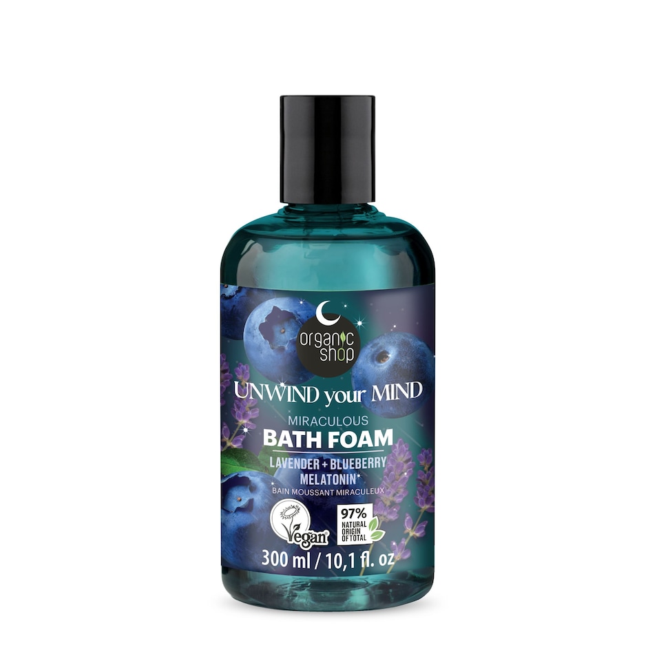 image 1 of Organic Shop Sleeping Miraculous Bath Foam 300ml
