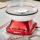 image 8 of Cooks Professional Retro Candy Floss Maker Machine with Sticks & Splash Guard | Red | Red