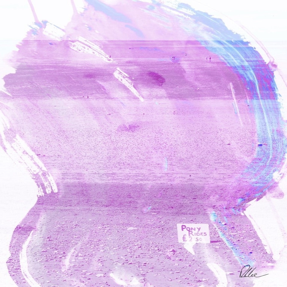 image 1 of Pink Pony Ride (Canvas Print) 36" x 24"