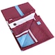 image 2 of West Ham United FC Stripe Crest Flag - Claret/Blue - One Size