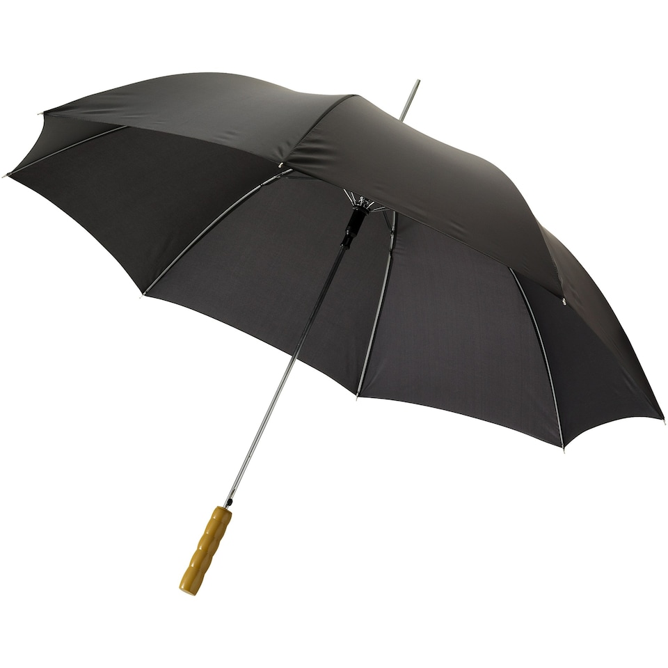 Bullet 23in Lisa Automatic Umbrella - Solid Black - 83 x 102 cm