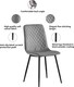 image 7 of Dining Chairs Velvet Fabric Lexi Set of 4 Beige by MCC