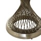 image 4 of Interiors by Premier Coffee Table with Silver Base Black