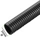 image 2 of SPARES2GO Universal Vacuum Cleaner Hose Corrugated Flexible Tube Pipe (Cut to Size, 5m Length x 32mm Diameter)