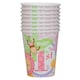 image 2 of Unique Party Safari 1st Birthday Party Cup (Pack of 8) - Pastel/Pink - One Size