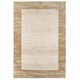 image 1 of KUKOON Beige Distressed Bordered Living Room Area Rug 240cm x 330cm Cream