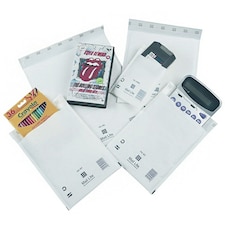 200 x G/4 (240x330mm) White Mail Lite Thick Bubble Lined Protective Postal Mailing Shipping Envelopes White | One Size