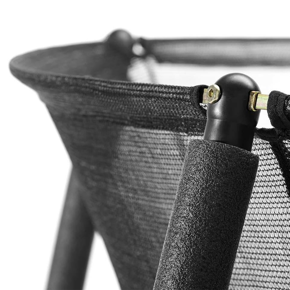 image 1 of 14ft Salta Green Round Comfort Edition Trampoline with Enclosure