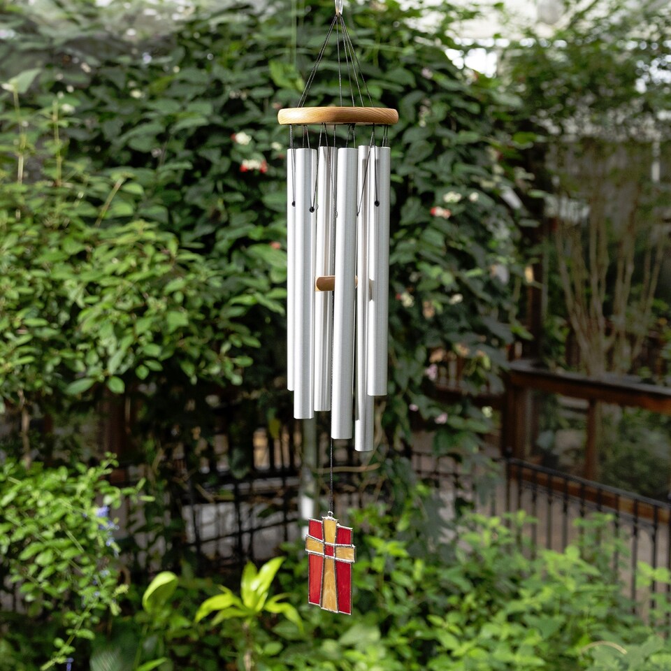 image 1 of Woodstock Outdoor Musical Amazing Grace Wind Chime