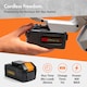 image 5 of VonHaus Cordless Pole Hedge Trimmer with 40V Battery