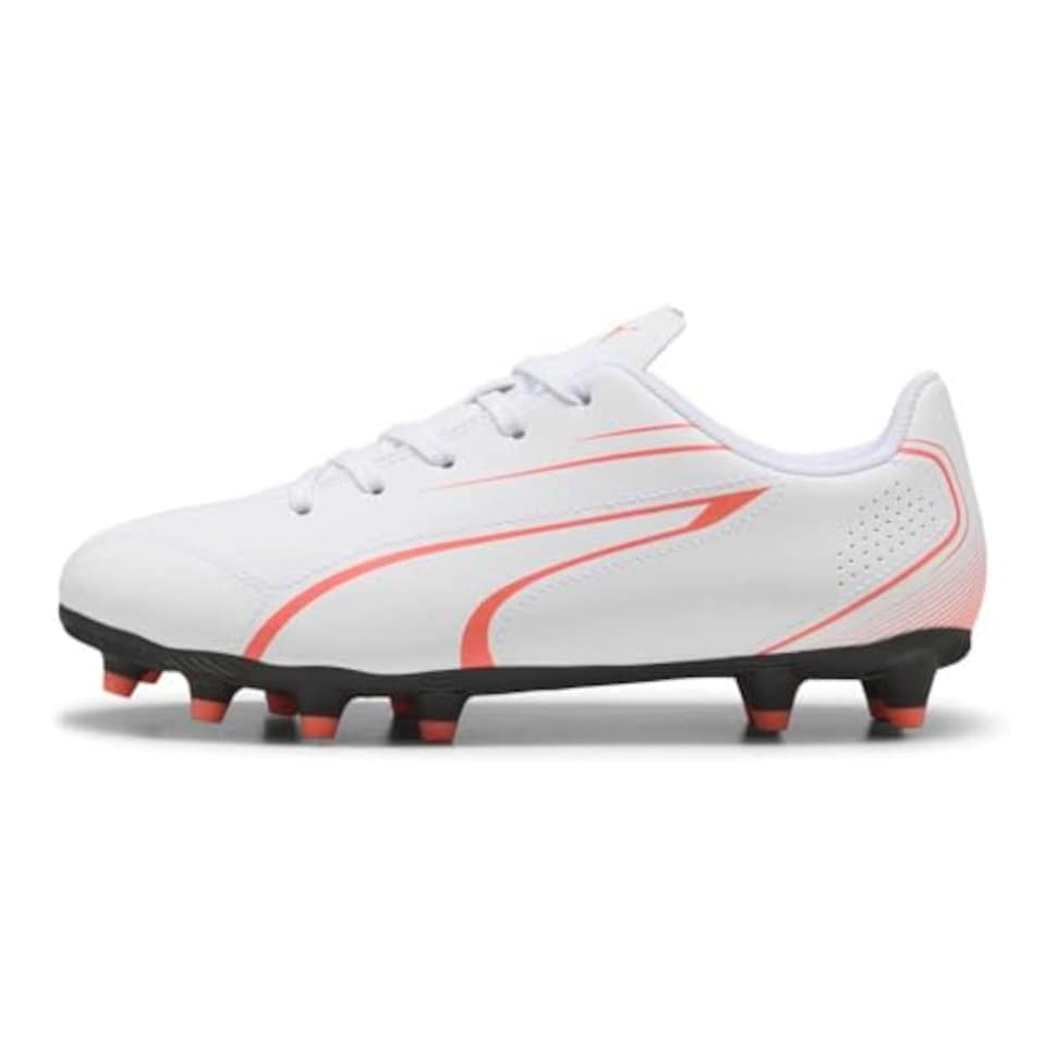 image 1 of Puma Vitoria Junior Football Boots  J12 - White & Red