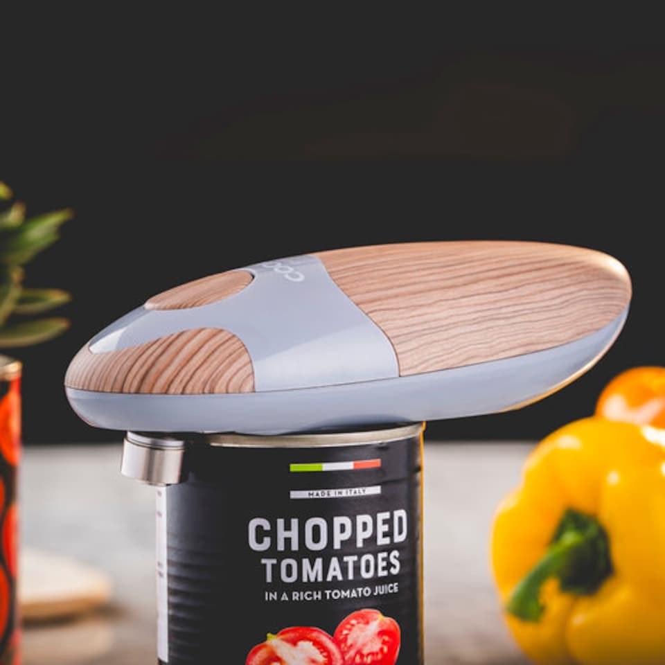image 1 of Cooks Professional Automatic Can Opener with Simple One Touch Operation | Grey | Nordic Grey