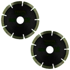 115mm x 8mm Diamond Mortar Raking Disc Pointing Disc Blade Masonry 2pk