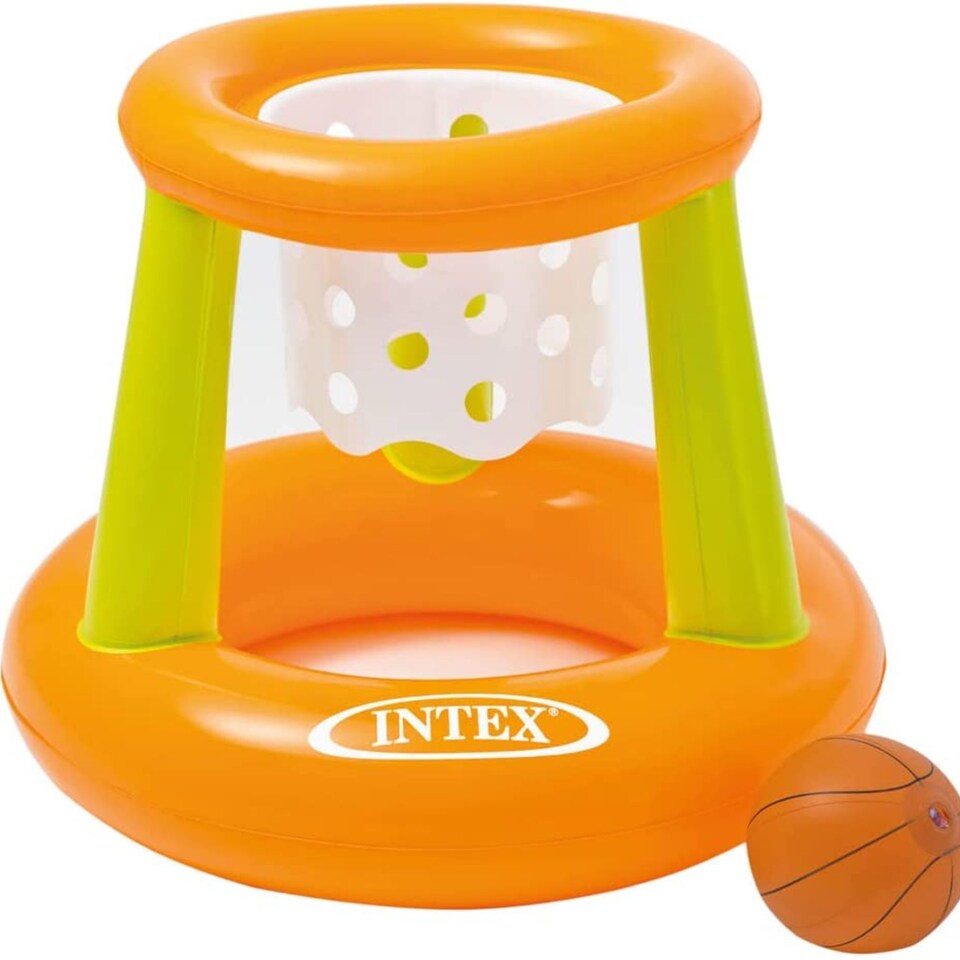 image 1 of Intex Inflatable Floating Hoop - Orange | Orange