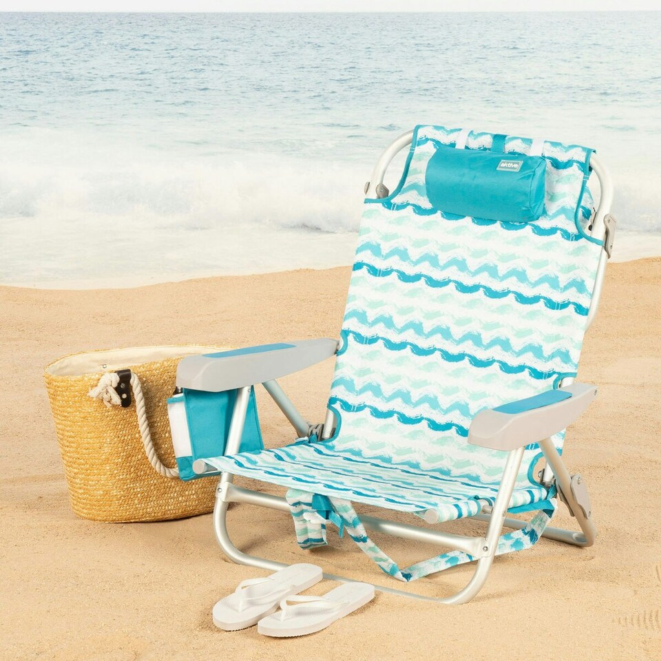 image 1 of Beach Chair Aktive 50 x 70 x 45 cm (2 Units) N/A