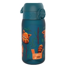 Leak Proof Kids Water Bottle, BPA Free, 350ml (12oz) | Blue | Red Pandas | One Size