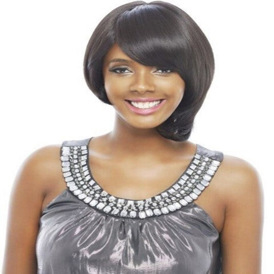 Janet Collection Janet Syn Kiss Perm Shaina Wig Multi | Red Velvet | One Size