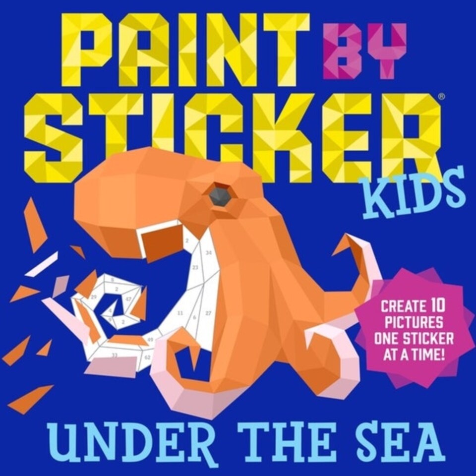 Paint By Sticker Kids: Under The Sea