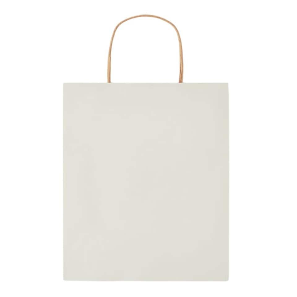 image 1 of MidOcean Paper Tone Paper Gift Bag - White - 40cm x 32cm x 12cm White