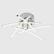 image 3 of ValueLights Marais Silver Ceiling Bar Light