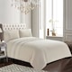 image 1 of Charlotte Embroidered Floral Duvet Cover Set with Pillowcases Included Brown | Natural | Single