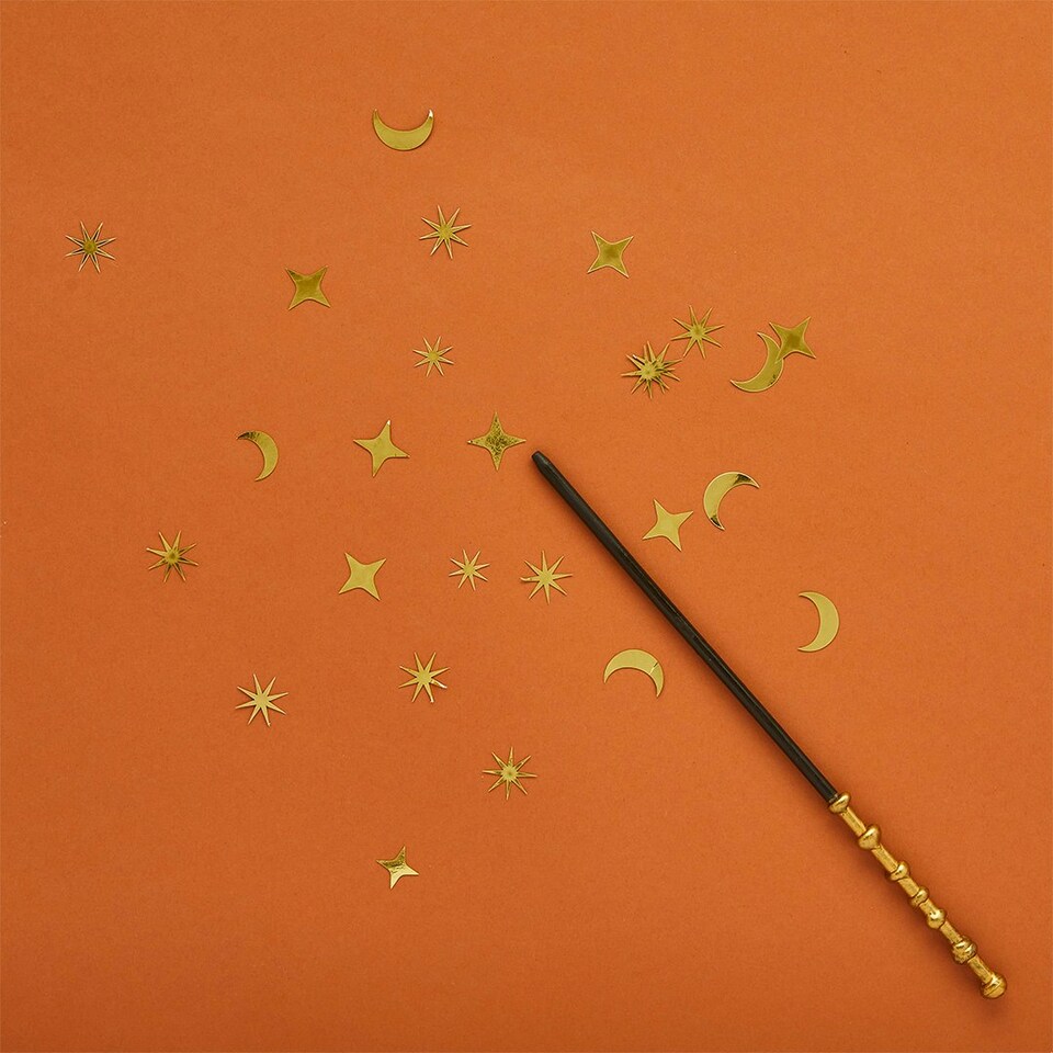 image 1 of Gold Moon & Stars Table Scatter 10g