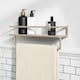 image 2 of OHS Towel Rail Bathroom Shelf Space Saving Storage Unit Wall Mounted
